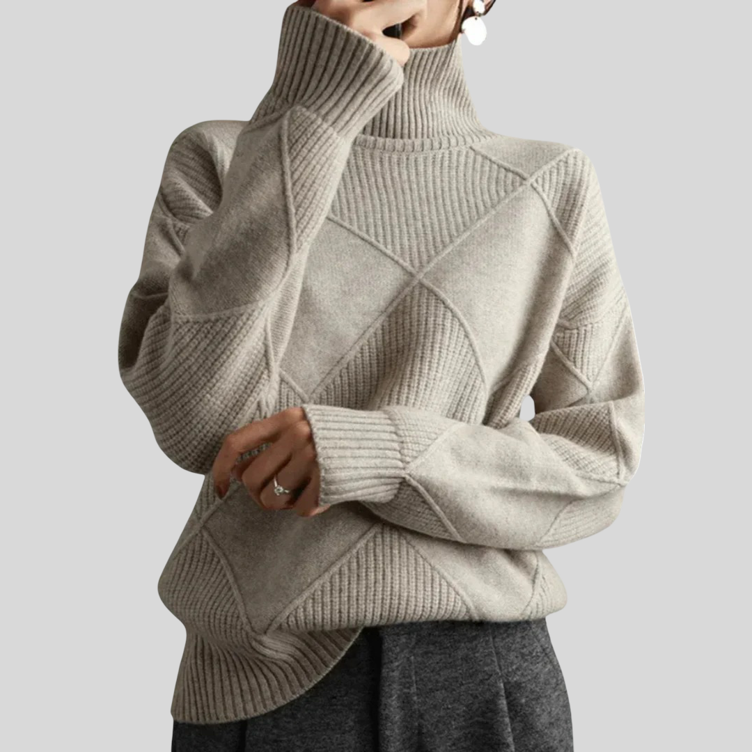 LAUREN™ | Suéter de cuello alto