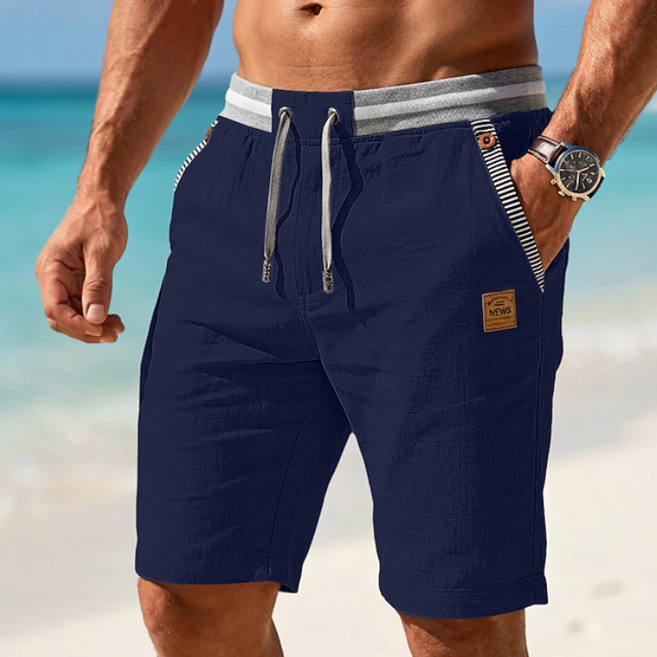 Cazel | Pantalón Corto de Verano Ligero con Cordón Ajustable