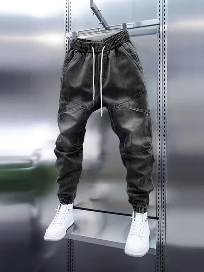 Julio | Pantalón de denim casual de corte amplio
