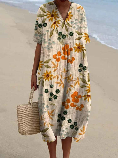 Vestido estampado brisa de verano