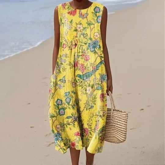 Vestido estampado brisa de verano