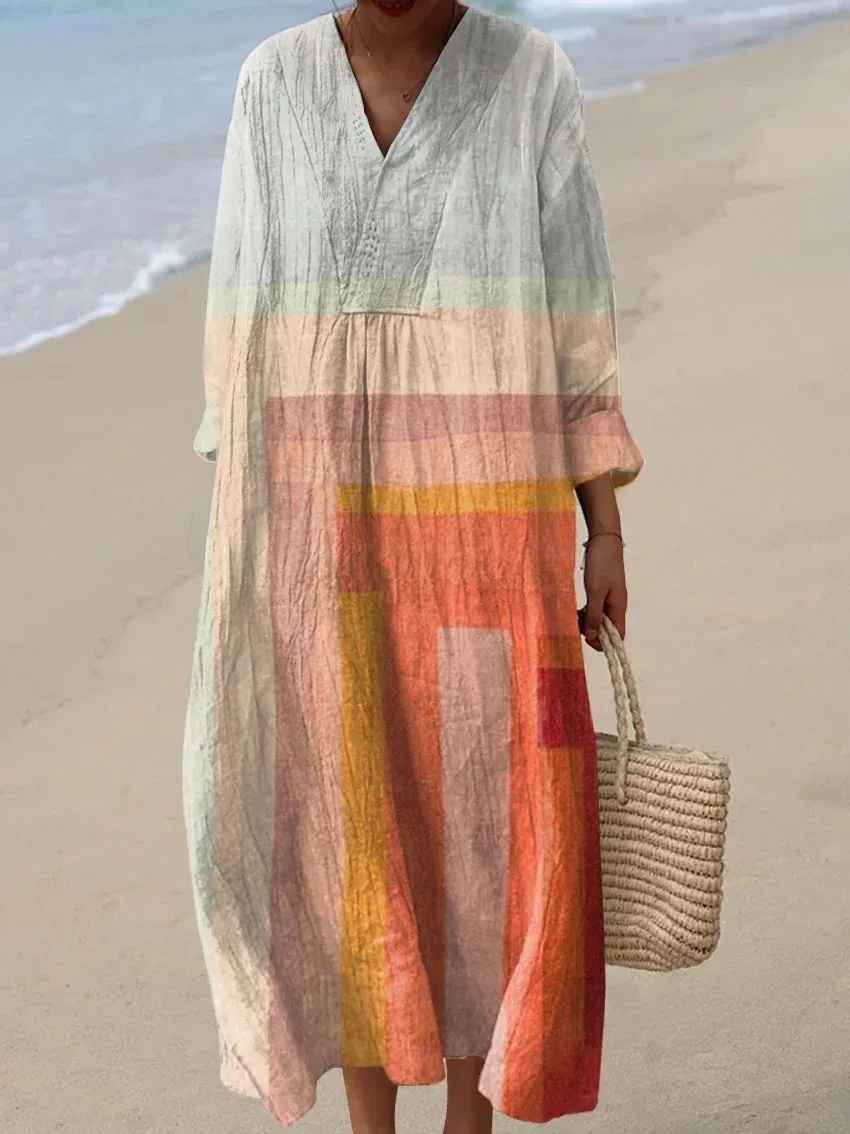 Vestido estampado brisa de verano