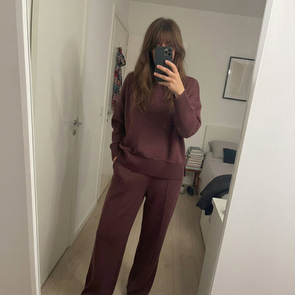 AURE NOIR™ | Conjunto de sudadera holgada