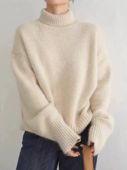 BELLA™ | Elegante jersey de cuello alto
