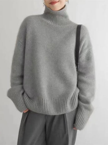 BELLA™ | Elegante jersey de cuello alto