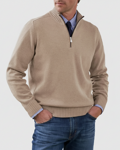 MORGAN | Jersey informal con media cremallera