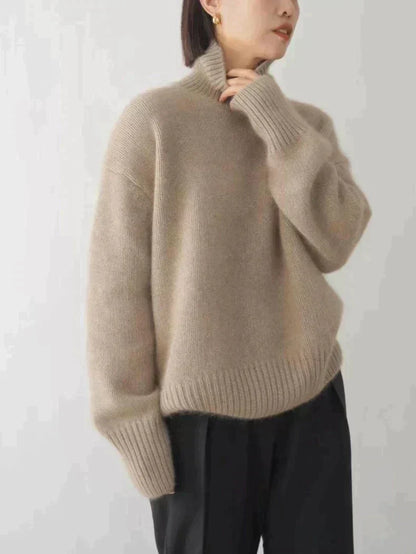 BELLA™ | Elegante jersey de cuello alto