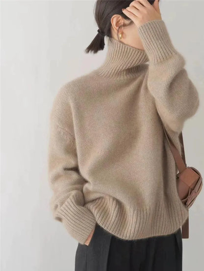 BELLA™ | Elegante jersey de cuello alto