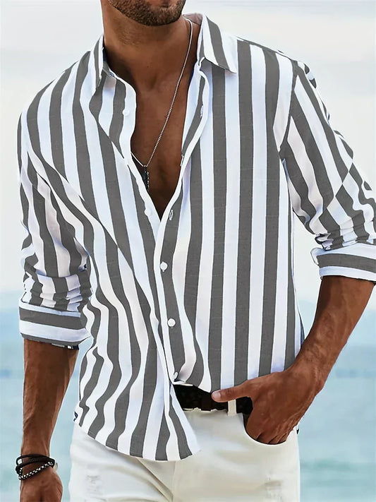 Leonardo | Camisa de rayas de verano