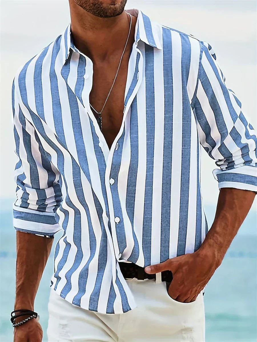 Leonardo | Camisa de rayas de verano