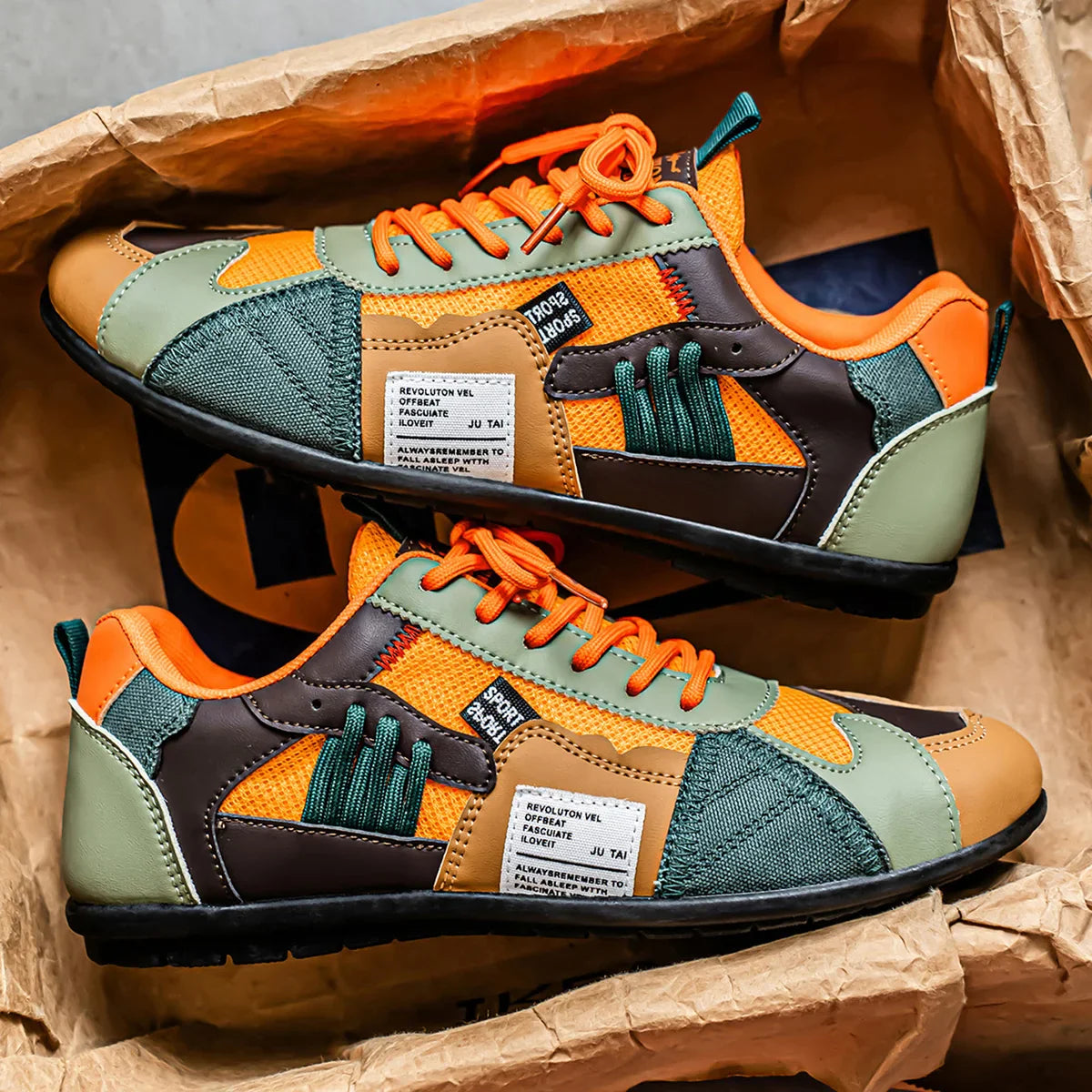 Veluro™ | Zapatillas Retro Coloridas