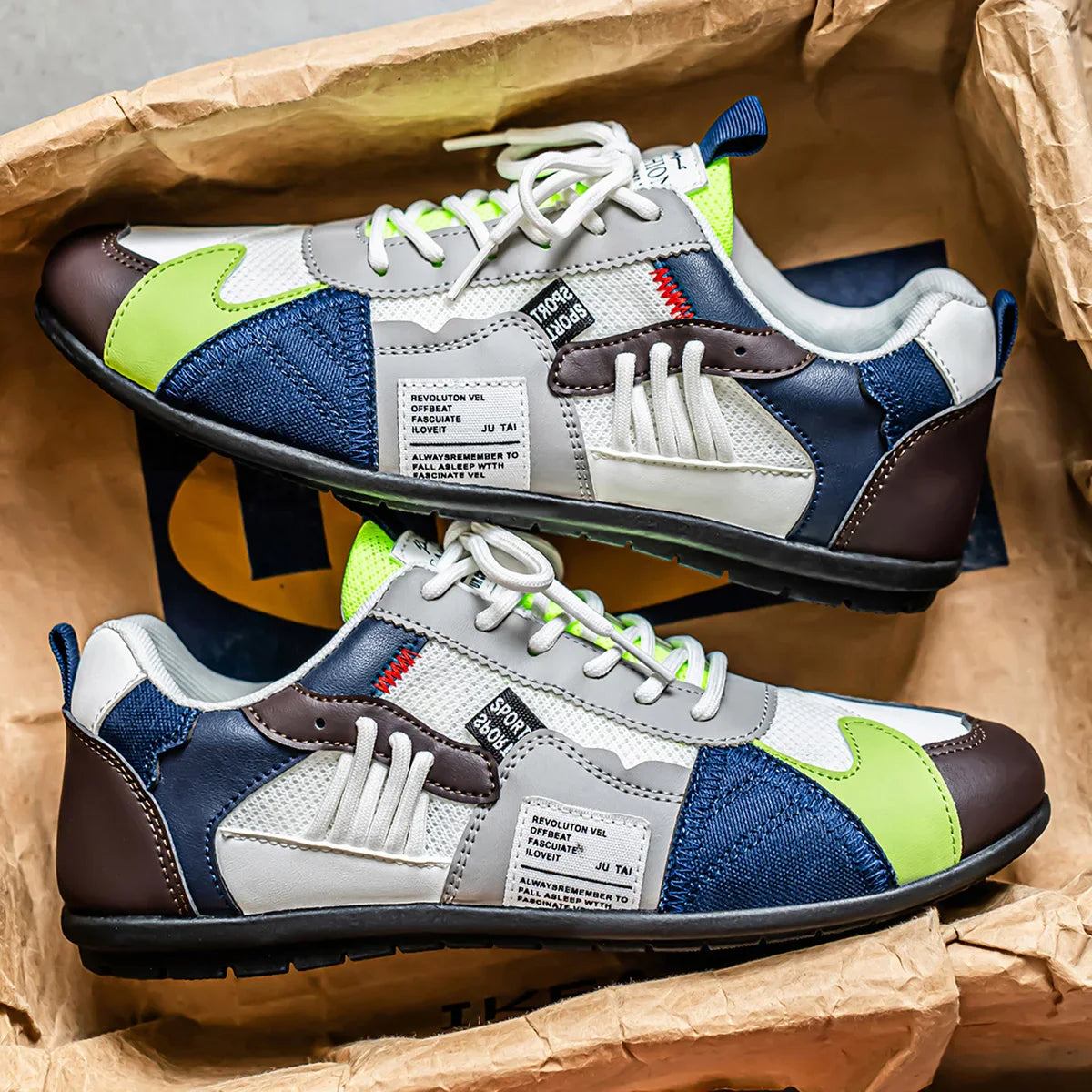 Veluro™ | Zapatillas Retro Coloridas