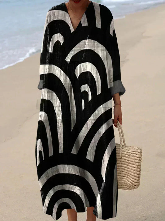 Vestido estampado brisa de verano