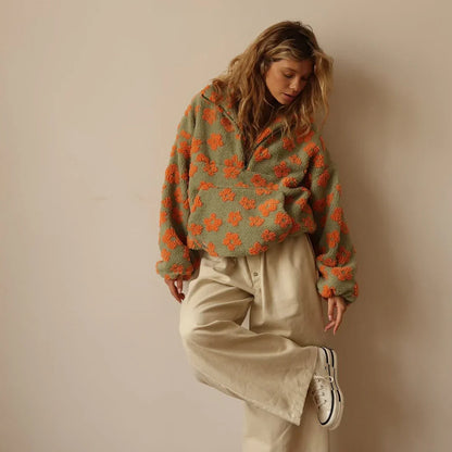 FLORENCIA™ | Suéter estampado de flores