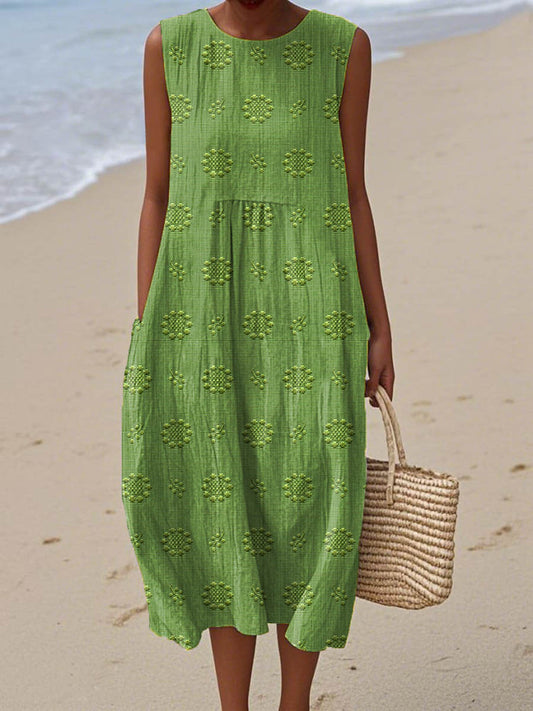 Vestido estampado brisa de verano