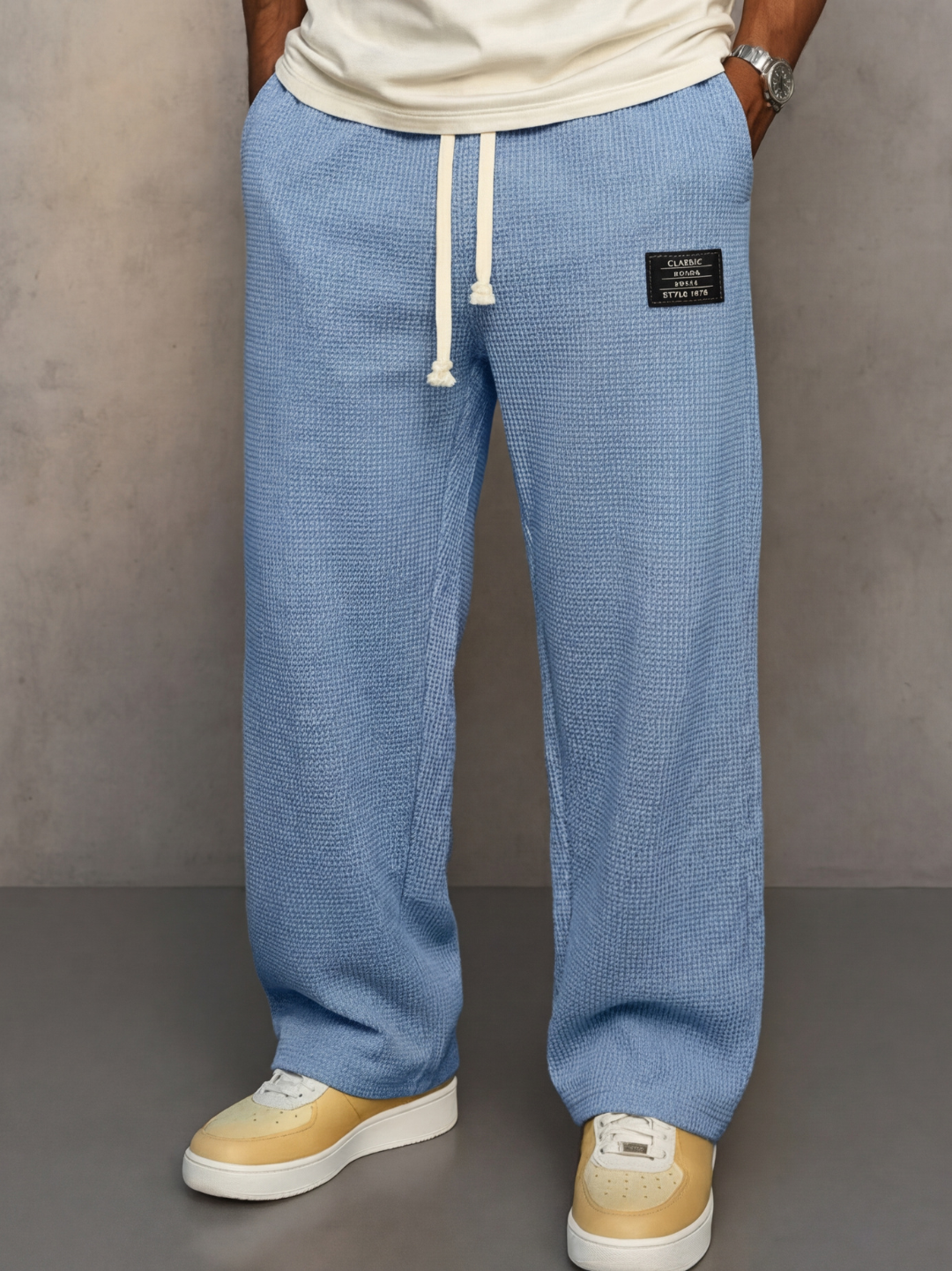 Veluro | Pantalón ancho con cintura ajustable
