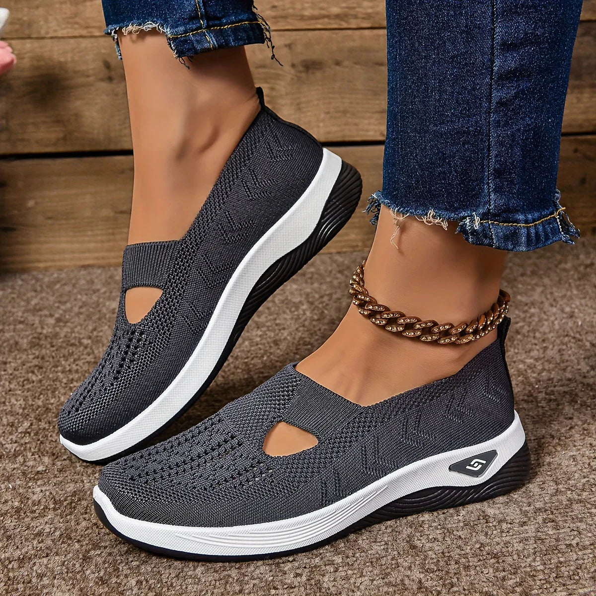 Zapatos ortopédicos antideslizantes + PLANTILLAS GRATIS